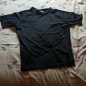 Short sleeve black rashguard